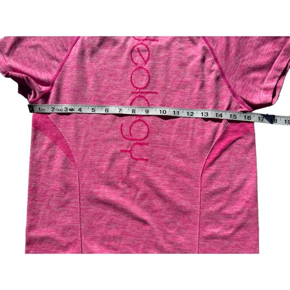 Ideology Womans Tech Top Short Sleeve Hot Pink Workout Activewear Pullover Small - Picture 7 of 8